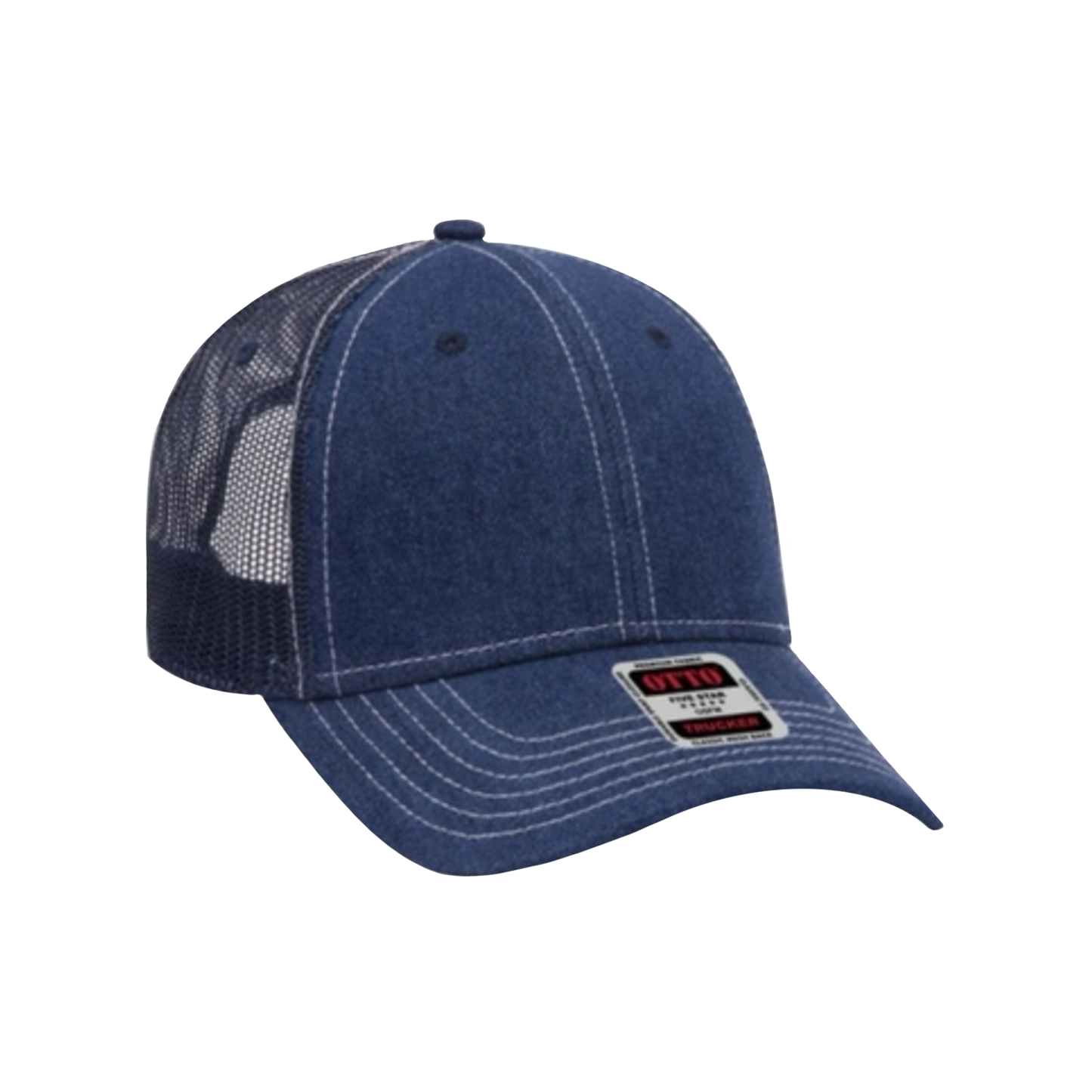 custom denim hat